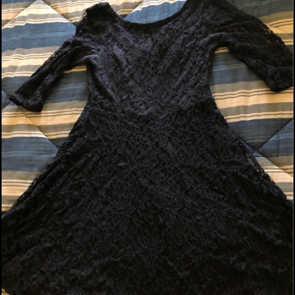 Floral lace dress